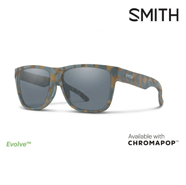 サングラス スミス SMITH Lowdown XL 2 Matte Flint / Tarmac Tortoise CP Polariz...