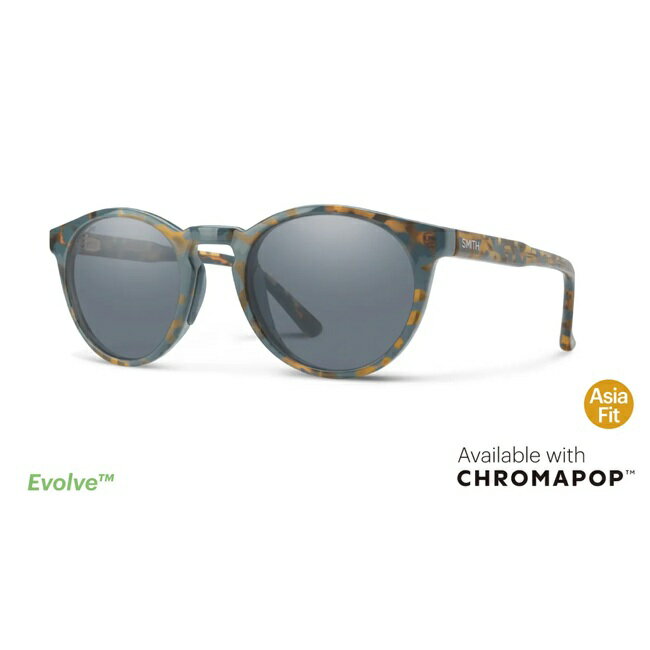 乐天商城 - SMITH サングラス Westward Flint / Tarmac Tortoise CP Polarized Slate 偏光レンズ クロマポップ アジアンフィット スミス ウエストワード