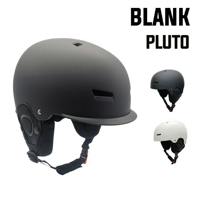 【5日最大P32倍】つば付き ヘルメット BLANK PLUTO スノーボード スキー用ヘルメット 安心のCEマークを..