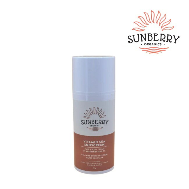썬크림 SUNBERRY Organics Vitamin Sea Sunscreen 선베리 유기농 선스크린 전 성분 자연 유래 크림 타입