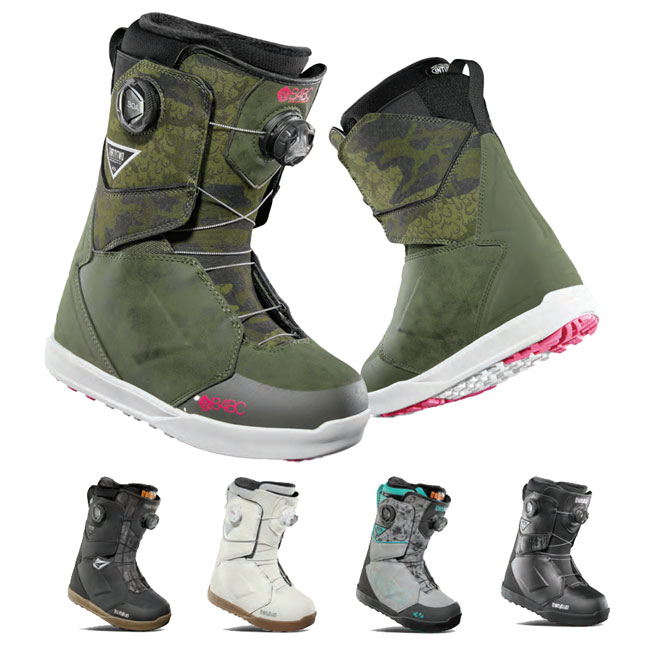 \ T[eB[c[ u[c THIRTYTWO LASHED DOUBLE BOA WS 24-25 E[Y p BOOTS {A Xm[{[h Xm{