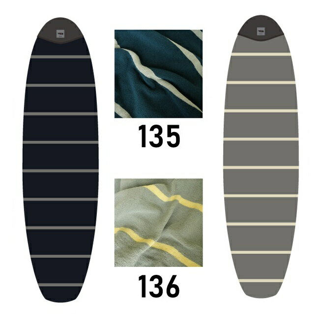 サーフボード ニットケース TOOLS TLS ツールス KNIT CASE Fun 7'0 ミッドレングス...
