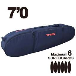 トラベルケース TOOLS TLS 5/6 TRAVEL CASE 7.0ft ショートボード用 レトロボード用 ファンボード用 ハードケース サーフボードケース トリップ 5-6本用