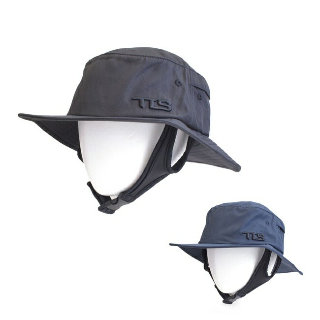 □商品詳細 ■モデル：TLS SURF HAT ■小売希望価格：3,600円＋税 -------------------------------- 【TLS SURF HAT SPF50】 直射日光から頭部や顔を守り、体力の消耗を防ぐサーフハット ・防水＆撥水性の高い素材 ・SPF50 ・ホールド力を高めるストラップ付 ・落下防止スナップ留め ■サイズ Mサイズ/頭回り:59cm Lサイズ/頭回り:61cm -------------------------------- 【発送方法】 -メール便(追跡NO:あり)/宅配便 【発送方法に関する注意事項】 ※送料無料の発送方法は【追跡可能メール便】お届け目安1～2日になります。 【宅配便】の場合は送料をご負担お願い致します。 ※メール便の場合は代引き対応は御座いません。 -代引でのお支払いをご希望のお客様は【宅配便】をご指定下さい。 ※日時指定に関しましては【宅配便】のご選択で対応可能です。 ※商品の厚みにより箱と商品をバラして梱包する場合がございます。 ※メール便に関しては基本的にポストに投函する為、 配達時に何らかのトラブル等が有り、 万一、購入された商品が配送事故・紛失・破損等によりお手元に届かない場合でも 弊社は責任を負いかねますので予めご了承下さい。 -気になる方は、宅配便をご選択くださいますようお願い致します。 ※長期不在やその他事由（宛先不明等）にて当店へ返送された商品は一週間間保管します 。 期間内にご連絡がとれない場合商品を処分し再送・ご返金は一切できません □在庫に関する注意 この商品は当店実店舗でも販売しております。 在庫数の更新は随時行っておりますが、お買い上げいただいた商品が、品切れになってしまうこともございます。 その場合、お客様には必ず連絡をいたしますが、万が一入荷予定がない場合は、キャンセルさせていただ場合もございますことをあらかじめご了承ください。 □注意事項 ：撮影環境、PC環境等で画像の色が若干違うことがあります。 メーカー希望小売価格はメーカーカタログに基づいて掲載しています