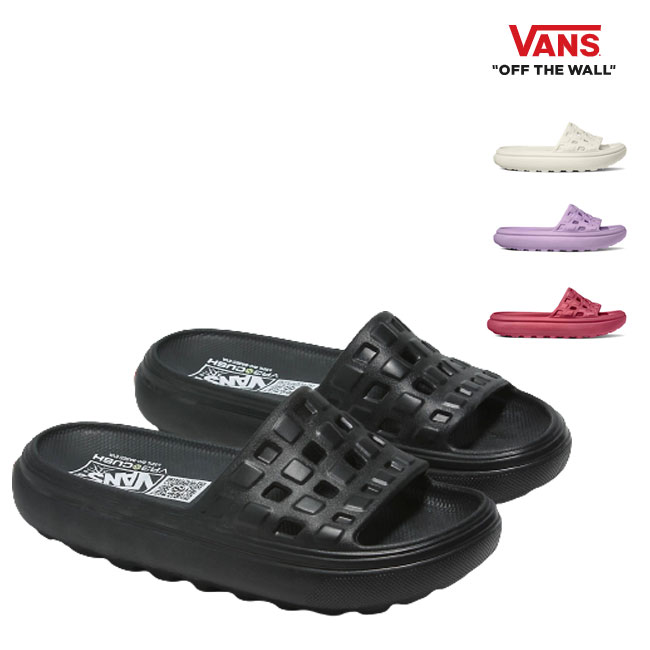 ヴァンズ サンダル レディース 【5/15限定最大P32倍】シャワーサンダル VANS SLIDE-ON VR3CUSH サンダル メンズ レディース 男性用 女性用