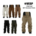 【5/1限定ポイント最大23倍】べスプ VESP BB7 STANDRD PANTS VPMP1041 23-24 カーゴパンツ スノーボード ウェアー スノボーウェア メンズ レディース