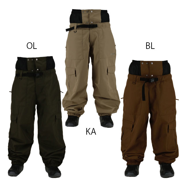 【5/25限定 最大P31倍】ベスプ VESP WIDE JOGGET EASY CARGO PANTS VPMP1044 23-24 カーゴパンツ スノーボード ウェアー スノボーウェア メンズ レディース 2