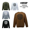 【12/15限定 最大P28.5倍】べスプ VESP FOUR S BONDING CREW VPMS2032 23-24 撥水トレーナー スノーボード ウェアー スノボーウェア メンズ レディース