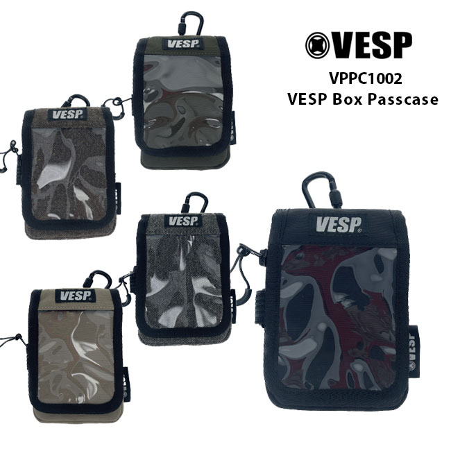 【5/25限定 最大P31倍】ベスプ VESP BOX PASSCASE VPPC1002 23-24 スノーボード パスケース カードケース 小物入れ