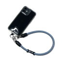 モバイルストラップ YOSEMITE ヨセミテ 2WAY SHORT STRAP SMOKEY スマホストラップ クライミングロープ 春夏 秋冬