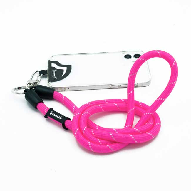 【6/1限定ポイント最大23倍】モバイルストラップ YOSEMITE ヨセミテ MOBILE STRAP TROPICAL PINK スマホストラップ クライミングロープ