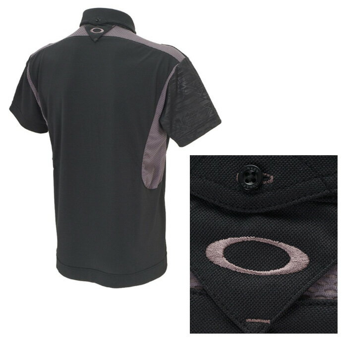 オークリー 半袖ポロシャツ スカル ミリタントポケットポロ 433037JP