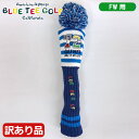 【残り1点!最終処分】【サンプル・訳あり品】【色あせ、汚れあり・パッケージなしの為】BLUE TEE GOLF ブルーティーゴルフ ヘッドカバー PAR 72 ...