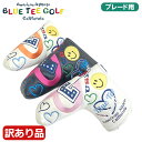 【残り1点!最終処分】【サンプル・訳あり品】【色あせ、汚れあり・パッケージなしの為】BLUE TEE GOLF ブルーティーゴルフ パターカバー 72&ハート ...