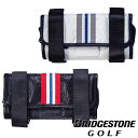 Bridgestone Golf(ブリヂストンゴルフ) カートポーチ ACG222 ラウンド用品 ゴルフポーチ ブラック ホワイト