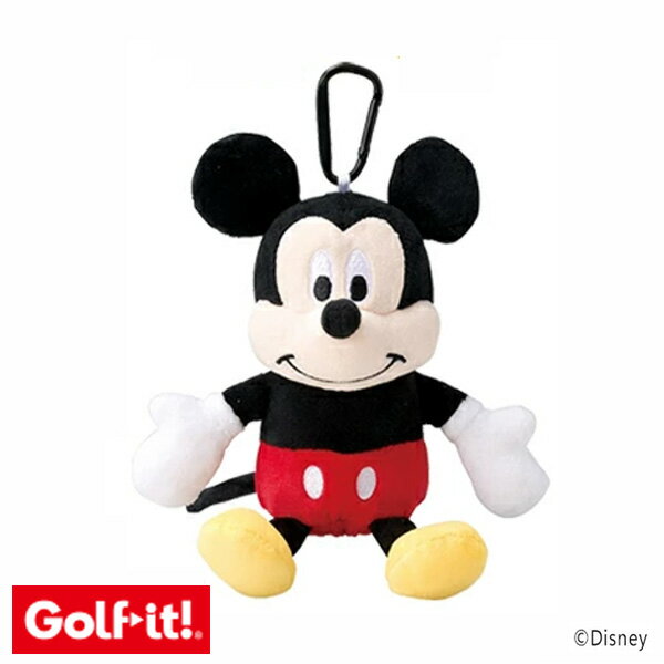 週末限定P3倍【11/22(土)-24(日)】 LITE ライト ぬいぐるみ ポーチ ディズニー キャラクター ミッキーマウス ゴルフボール入れ C-196