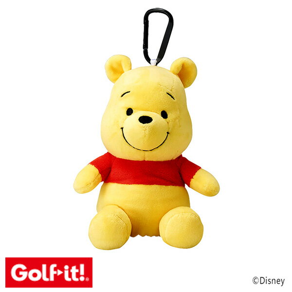 週末限定P3倍【11/22(土)-24(日)】 LITE ライト ぬいぐるみ ポーチディズニー キャラクター くまのプーさん ゴルフボール入れ C-198