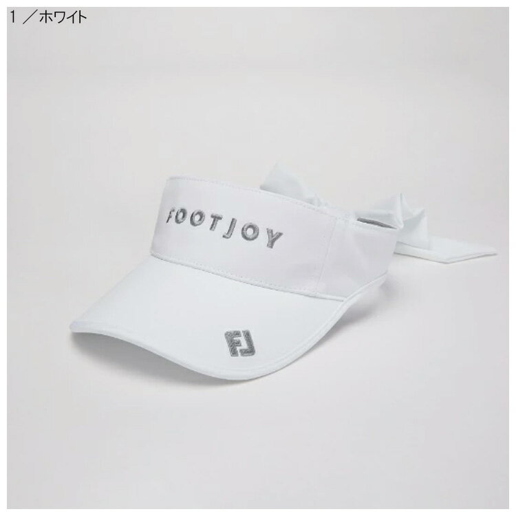 【土日祝も発送】 FootJoy フットジョイ イヤーカーブリボンバイザー ウィメンズ FH24VRBB