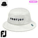 【土日祝も発送】FootJoy フットジョイ ウィメンズ ニットバケットハット FH24WWKB