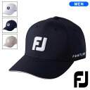 ポイント最大20倍【9/11(木)1:59まで】【土日祝も発送】FootJoy フットジョイ シューアイコンベーシックキャップ メンズ FH25ABSC