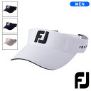 ポイント最大20倍【9/11(木)1:59まで】【土日祝も発送】FootJoy フットジョイ シューアイコンベーシックサンバイザー メンズ FH25VBSC