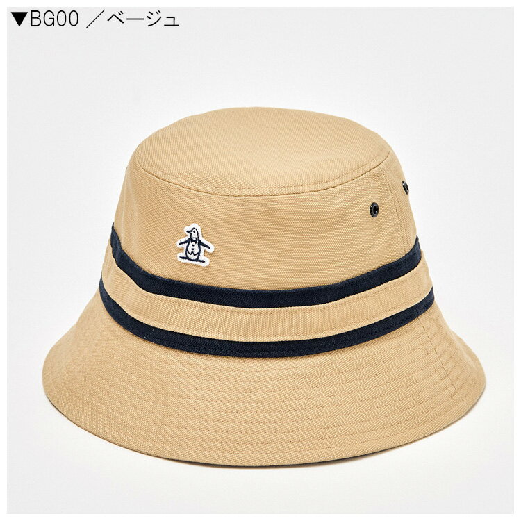 【土日祝も発送】 マンシングウェア メンズ コットンオックス バケットハット 2025年春夏モデル MG5SCP70U