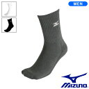 MIZUNO ミズノ レギュラー丈ソックス メンズ 52JX4551