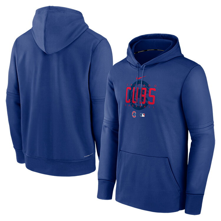 NIKE MLB Dri-Fit Pregame Pullover Hoodie プレゲーム プルオーバー フーディー CHICAGO CUBS シカゴ カブス NAC3-4EW-EJ-8WJ