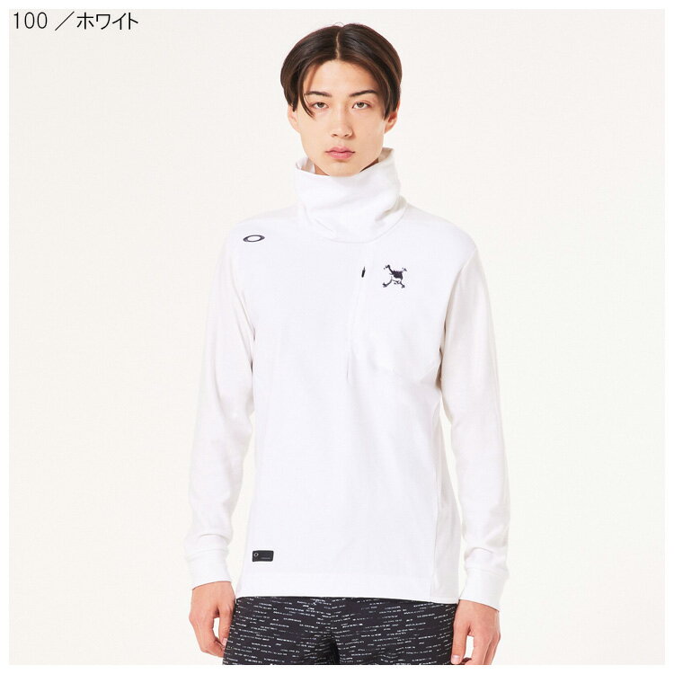 5のつく日P5倍【11/15(土)】【土日祝も発送】 オークリー 長袖シャツ スカル コンフォータブル タートル 4.0 FOA406959