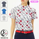 ワンダフルデーP5倍【5/1(木)】【土日祝も発送】アンパスィ レディース SWING DRYエアフロー半袖モックネックシャツ AFS9644X2