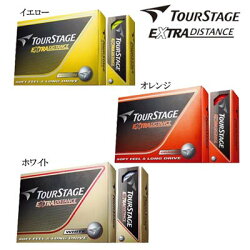 TOURSTAGE EXTRA DISTANCE ツアーステージ エクストラディスタンス ゴルフボール 1ダース [12球入り]