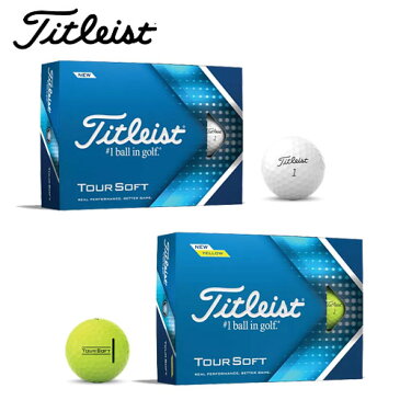 タイトリスト 22 ツアーソフト ゴルフ ボール 1ダース [12球入り] 22 TOUR SOFT Titleist