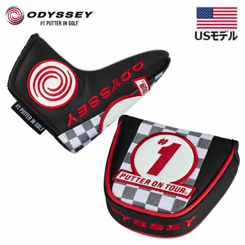 【USモデル】オデッセイ パターカバー マレット型用 テンペスト 2024年モデル ヘッドカバー ODYSSEY GOLF MLT型 TEMPEST ゴルフクラブカバー【新品】【即納】【あす楽対応】