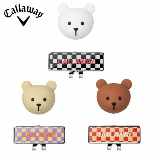 【土日祝も発送】キャロウェイ(Callaway) ベアー マーカー Bear Marker SS 24 JM 2024年モデル