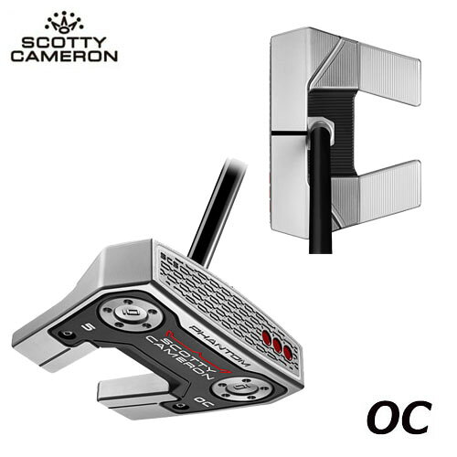 【土日祝も発送】 タイトリスト スコッティキャメロン ファントム 5 オンセット PHANTOM 5 OC ゴルフ パター 2026年モデル メンズ SCOTTY CAMERON