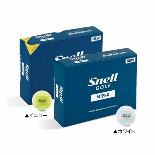 【USモデル】スネルゴルフ Snell Golf 2019 スネルゴルフ MTB-X ゴルフボール [青箱]1ダース(12球入り)