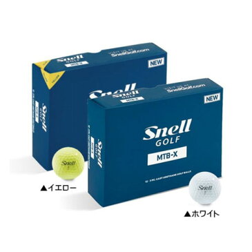 【USモデル】スネルゴルフ Snell Golf 2019 スネルゴルフ MTB-X ゴルフボール [青箱]1ダース(12球入り)