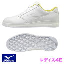 【幅広4E】 ミズノ ワイドスタイル スパイクレス レディス ゴルフシューズ 51GW2045 WIDE STYLE SPIKELESS Ladies