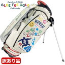 【残り1点!最終処分】【サンプル・訳あり品】【フードなし・色あせ、汚れあり】BLUE TEE GOLF ブルーティーゴルフ HI HAWAII エナメル キャデ...