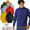 男性用 超軽量 防水 マウンテンジャケット アークテリクス ARC'TERYX INCENDO HOODY インセンドフーディ メンズ ウィンドブレーカー 20966