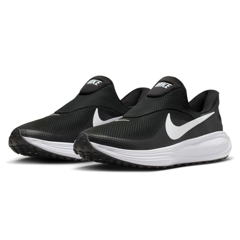 【土日祝も発送】 ナイキ 日本正規品 2025HO メンズ REVOLUTION 8 EasyOn レボリューション 8 イージーオン ブラック/ホワイト/アンスラサイト/ウルフグレー HQ2414-001