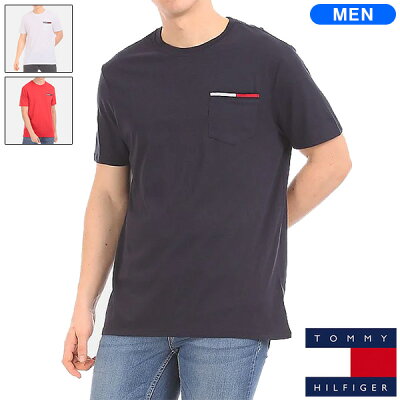 スーパーSALE P3倍【6/6(火)0:00-9(金)23:59】TOMMY HILFIGER トミーヒルフィガー メンズ 半袖 Tシャツ ICON SS POCKET TEE 78J4876