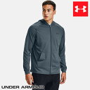 【土日祝も発送】アンダーアーマー UNDER ARMOUR UA TECH 2.0 FZ HOODIE メンズ テック 2.0 ヒートギア フルジップフーディー ブルー/ブラック 1354028-467