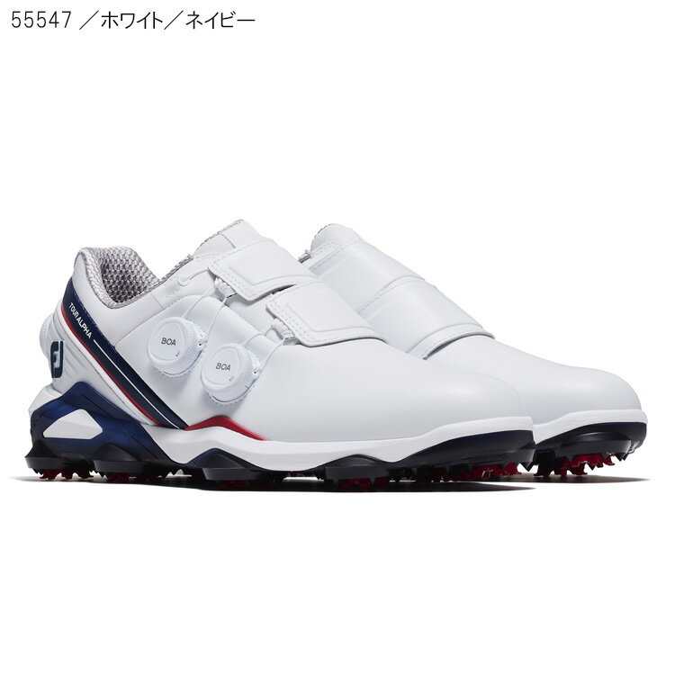 【土日祝も発送】FootJoy フットジョイ TOUR-A Triple BOA メンズ ゴルフシューズ ツアーアルファ 2