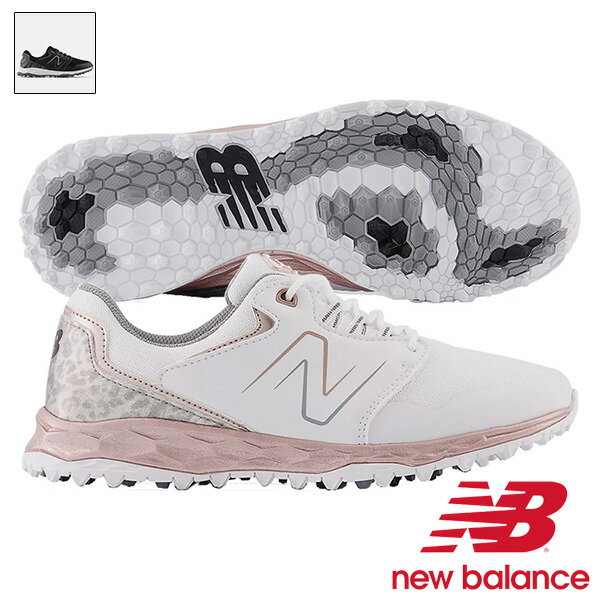 New Balance（ニューバランス） Women's Fresh Foam LinksSL v2 NBGW4006 レディース ゴルフシューズ スパイクレス