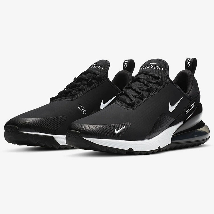 ナイキ ゴルフシューズ NIKE AIR MAX 270 G エアマックス 270 G ブラック/ホワイト/ホットパンチ メンズシューズ CK6483-001