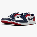 5のつく日P5倍【5/5(日)0:00-23:59】【GWも毎日発送】ナイキ ゴルフシューズ NIKE AIR JORDAN 1 LOW G エアジョーダン 1 ロー G ホワイト/バーシティレッド/オブシディアン メンズシューズ DD9315-113