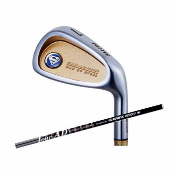 [予告]5のつく日限定P5倍【6/25(土)0:00-23:59】PROTEC GOLF プロテック ゴルフ スーパーマン アイアン SPM-02 JAPAN FORGED 6本セット Tour AD 65 カーボン