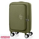 ワンダフルデーP5倍【8/1(金)】【土日祝も発送】アメリカンツーリスター キュリオ スピナー 55 EXP American Tourister スーツケース Curio キャリーケース 機内持ち込み Spinner 55/20 EXP TSA AO8-34038 カーキ