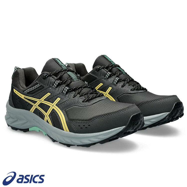 【土日祝も発送】アシックス ベンチャー9 asics GEL-VENTURE 9 メンズ トレイル ランニングシューズ オールシーズン アウトドア 登山 スタンダード 1011B486 023